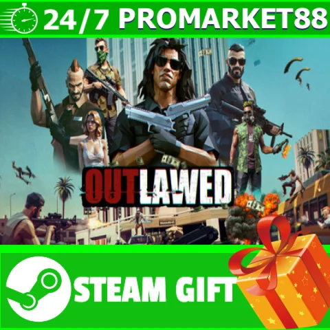 ⭐️ВСЕ СТРАНЫ+РОССИЯ⭐️ OUTLAWED STEAM GIFT