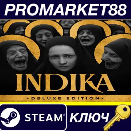 ⭐ INDIKA Deluxe Edition Steam КЛЮЧ 🔑 GLOBAL