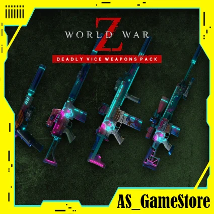 ⚫ ️World War Z - Deadly Vice Weapon Pack |Epic Games EGS