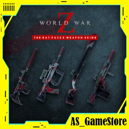 ⚫ ️World War Z - Rat Packs Weapon Skins | Epic Games EGS