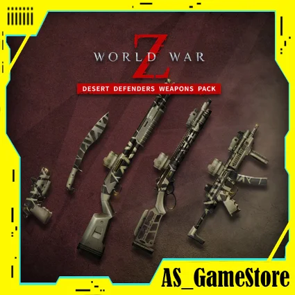 ⚫ ️World War Z - Desert Defenders Weapons|Epic Games EGS