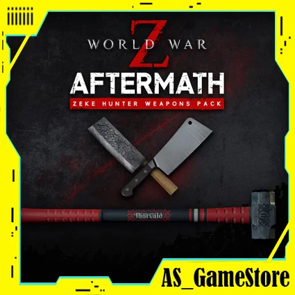 ⚫ ️World War Z Zeke Hunter Weapons Pack | Epic Games EGS