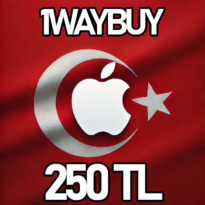 TURKEY🍎App Store 250 TRY🍎Gift card code лир код гифт