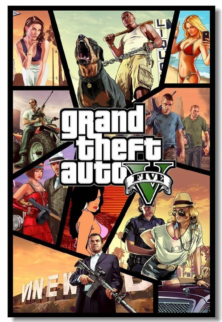 ☆🔑Grand Theft Auto V 🔑☆Premium GTA + Online, Ru+SNG