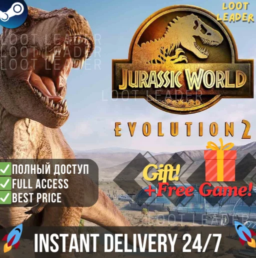 Jurassic World Evolution 2/ Steam/Полный Доступ/ Online