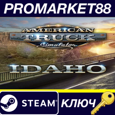 ⭐American Truck Simulator - Idaho DLC Steam КЛЮЧ GLOB