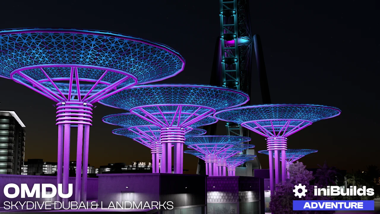 🏢 Skydive Dubai & Landmarks | MSFS