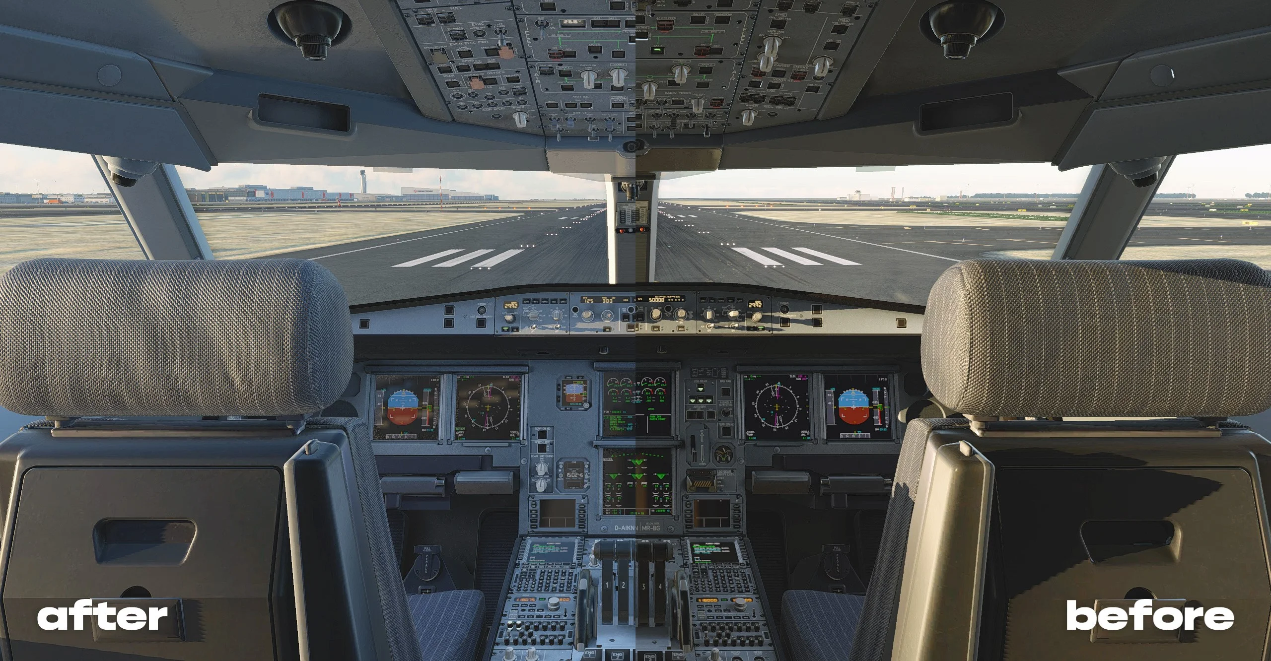🌦️ Dark Cockpit Shadow Fix by AzrSim | XP12