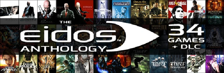 Eidos Anthology 34 Games + DLC (Steam Gift RU) PC