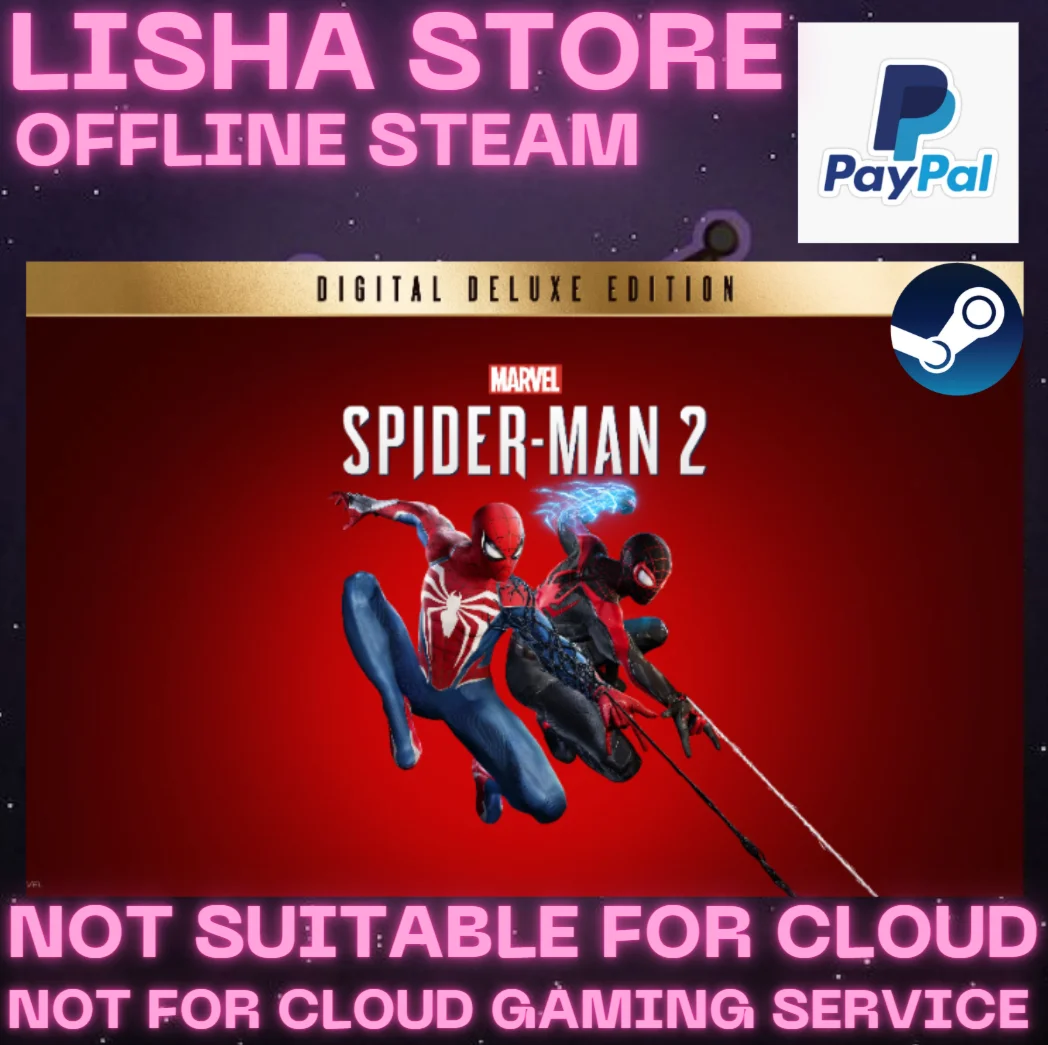 Marvel's SpiderMan 2 Deluxe Стим  На 30 или 90 дней