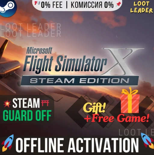 Microsoft Flight Simulator X: Steam ED /Offline +Gift