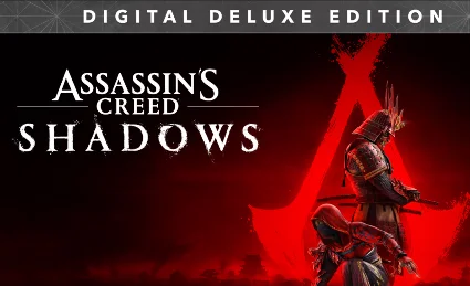 ASSASSINS CREED SHADOWS・DELUXE + CLAWS OF AWAJI・90 ДНЕЙ