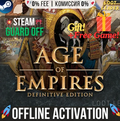 Age of Empires 1: Definitive Ed / Steam/Offline +Gift