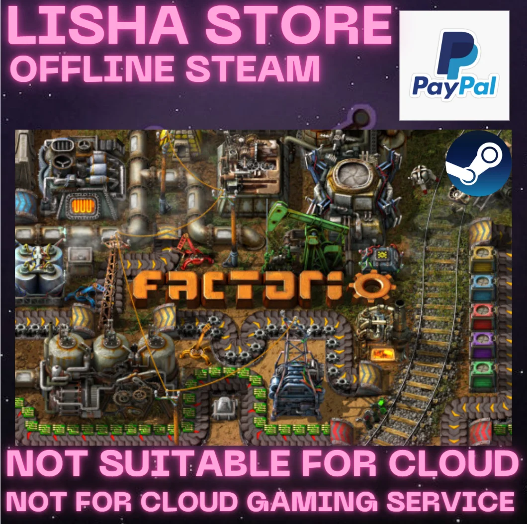 Factorio Стим Оффлайн 30 или 90 дней