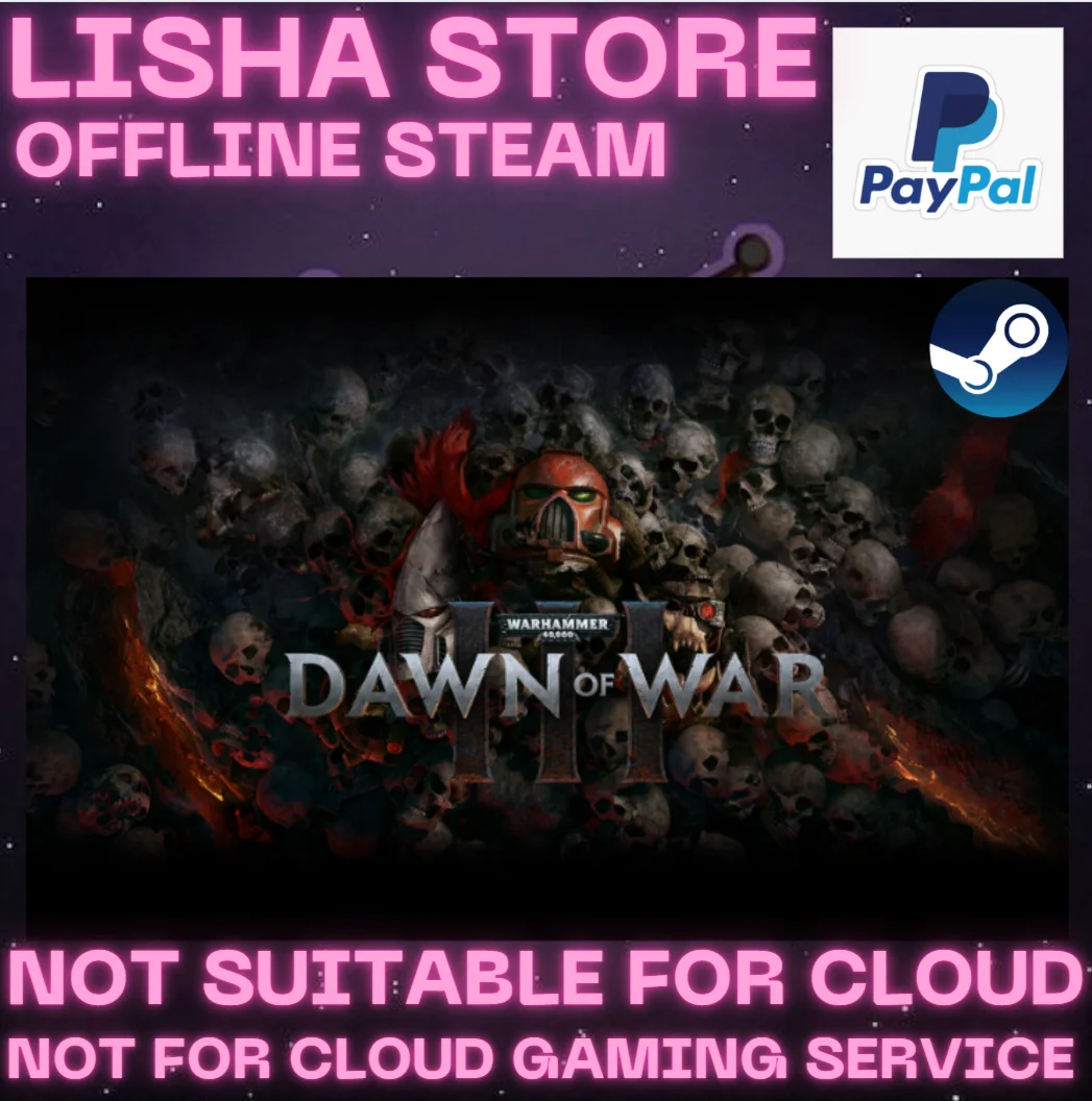 Warhammer 40,000 Dawn of War III Стим на 90 дней