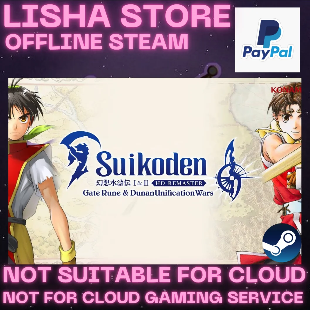 Suikoden I&II HD Remaster For 30 or 90 Days