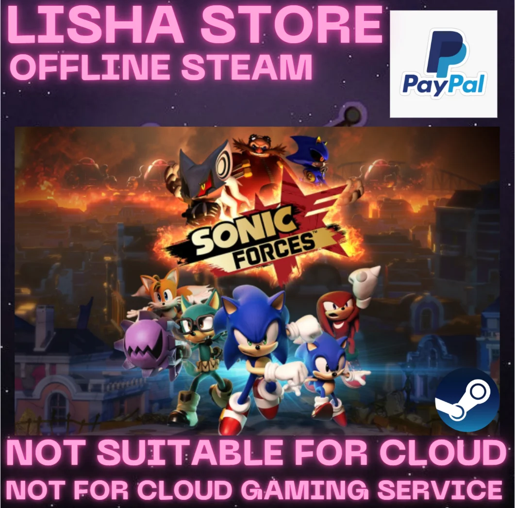 Sonic Forces Стим Оффлайн на 30 или 90 дней