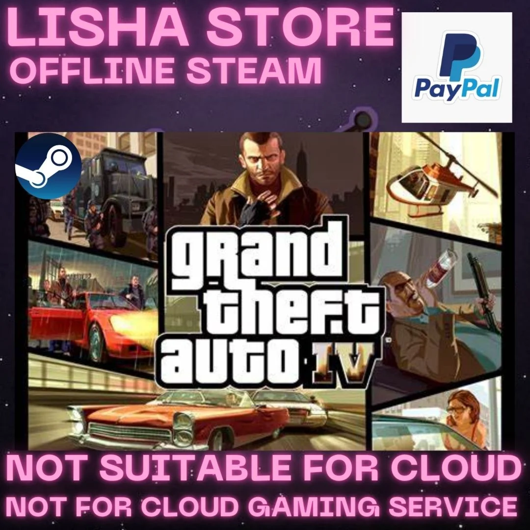 Grand Theft Auto IV: The Complete Ed Steam For 90 days