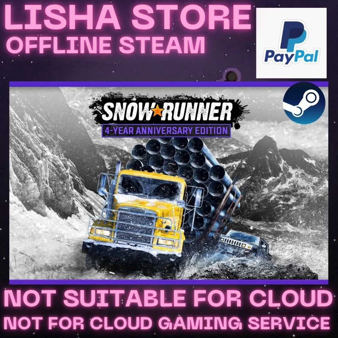 SnowRunner 4 Year Anniversary Steam Offline For 90 days