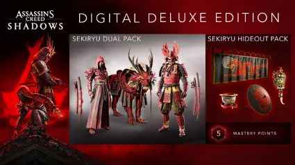 Assassin’s Creed Shadows Deluxe Edition⁂UBISOFT⁂GLOBAL⁂