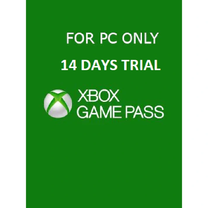 Xbox Game Pass PC - 14 Days Trial Code ONLY PC