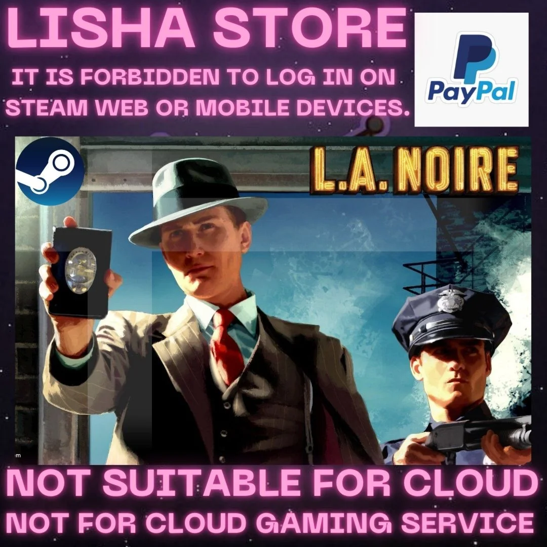 L.A. Noire Steam Offline на 90 дней