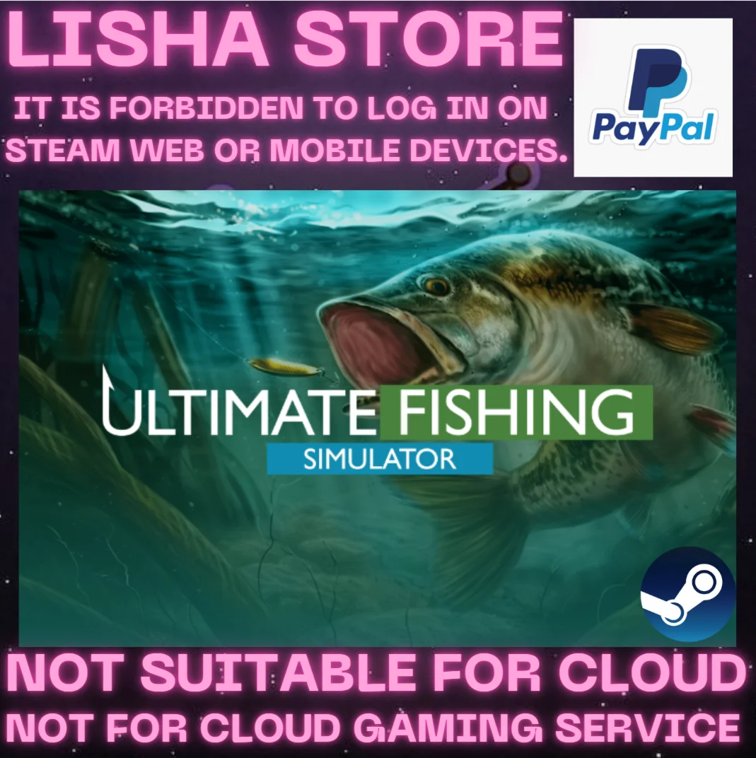 Ultimate Fishing Simulator full DLC Стим На 30 или 90 д