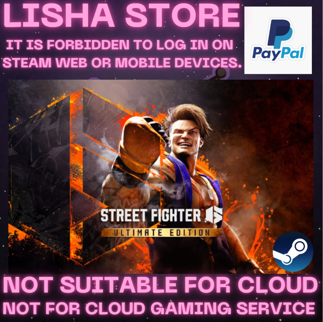 Street Fighter 6 Ultimate Ed. Steam На 30 или 90 дней