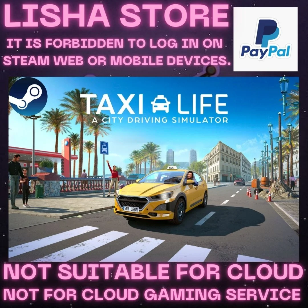 Taxi Life A City Driving Simulator Steam на 90 дней