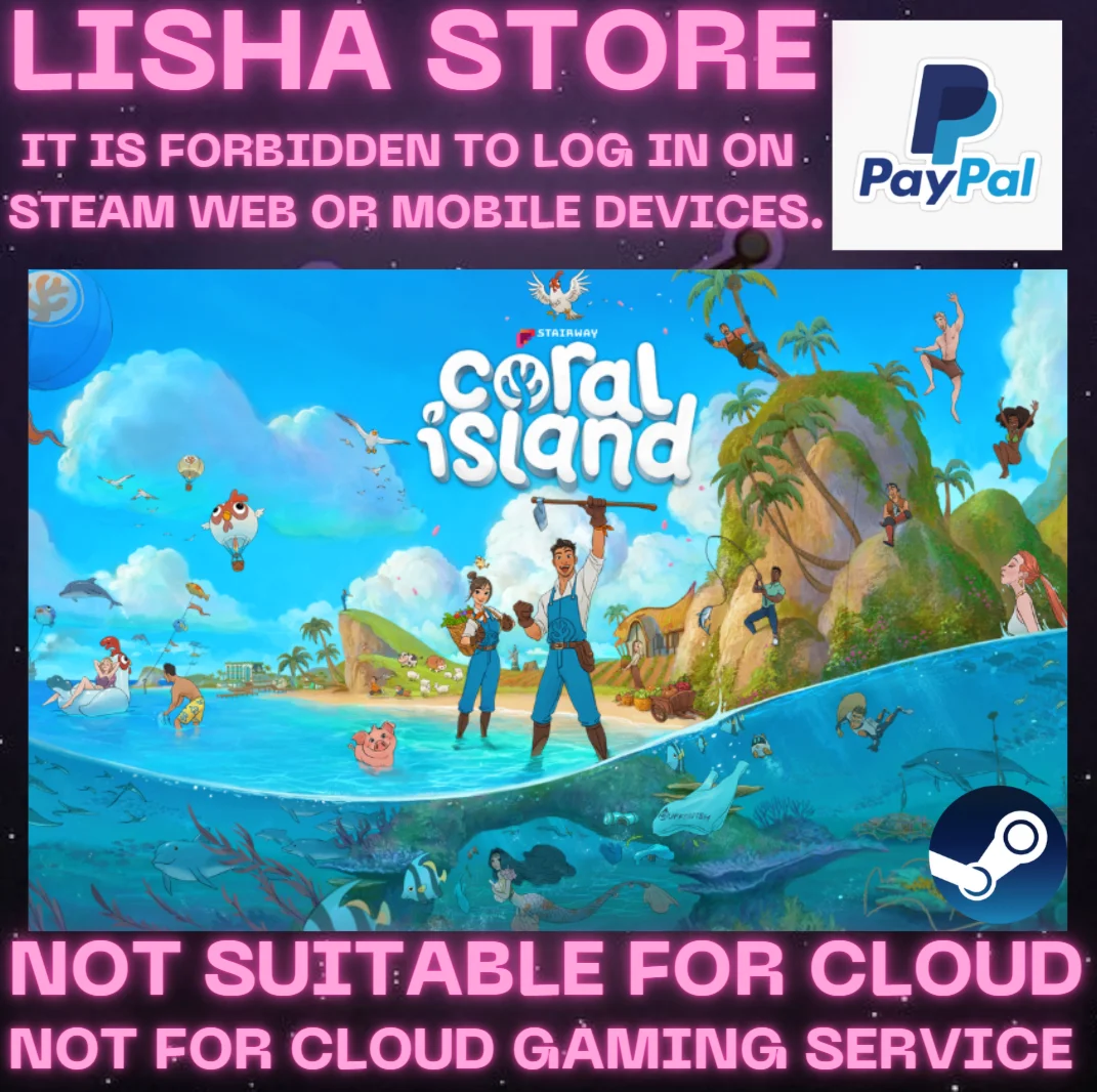 Coral Island Steam Offline на 90 дней