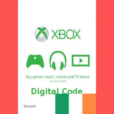 XBOX IE EUR 50 КАРТА ПОПОЛНЕНИЯ ИРЛАНДИЯКОДАВТО