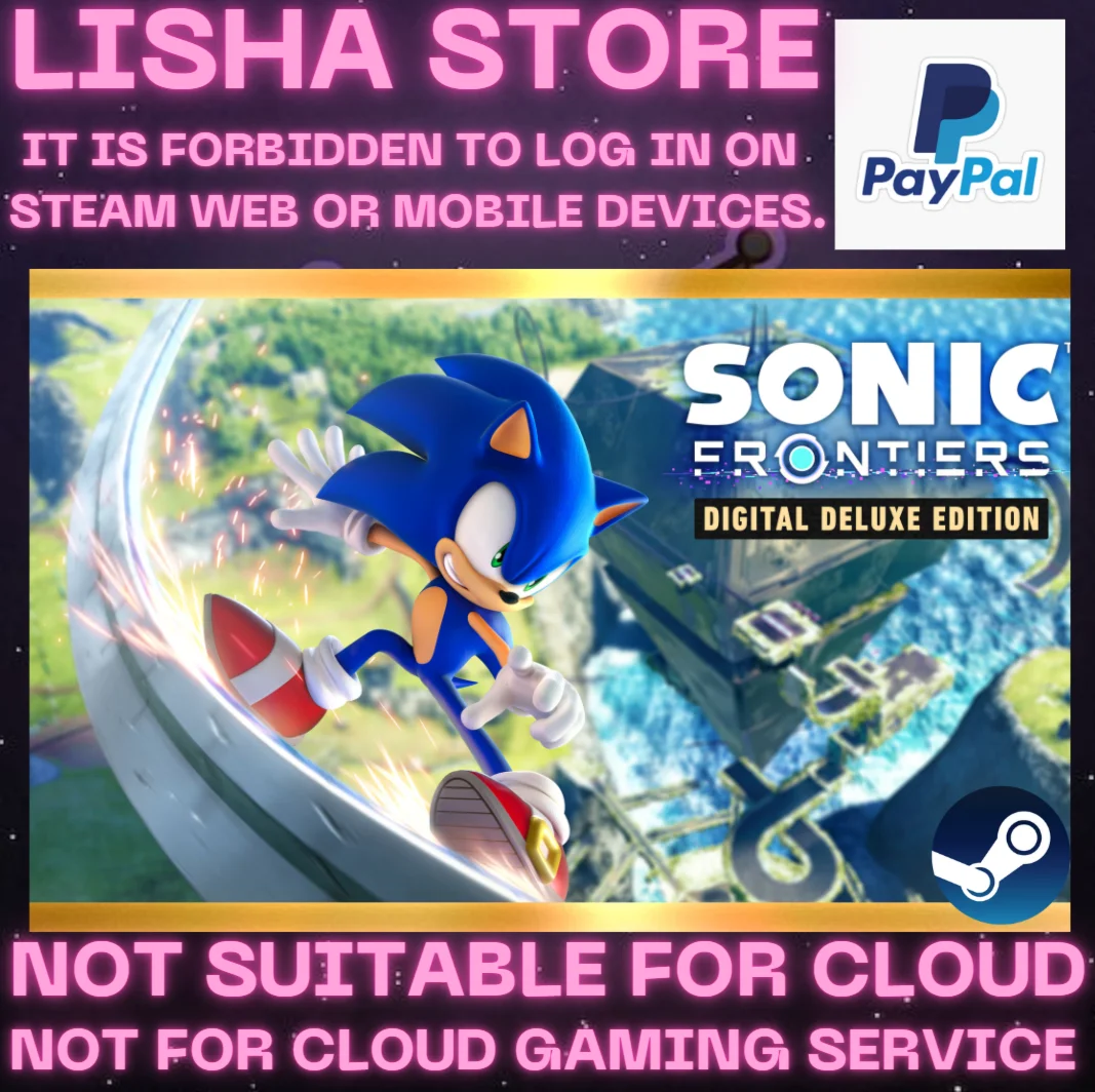 SONIC FRONTIERS DELUXE EDITION Стим На 30 или 90 дней