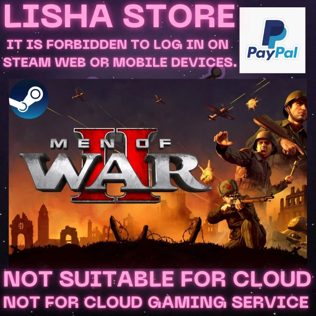 MEN OF WAR II DELUXE ED Стим На 30 или 90 дней