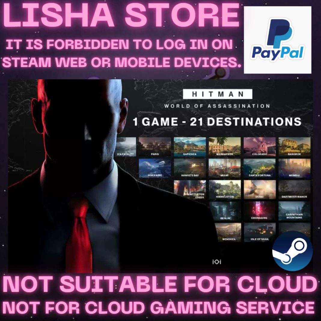 HITMAN World of Assassination Hitman Full 13 DLC 90 day