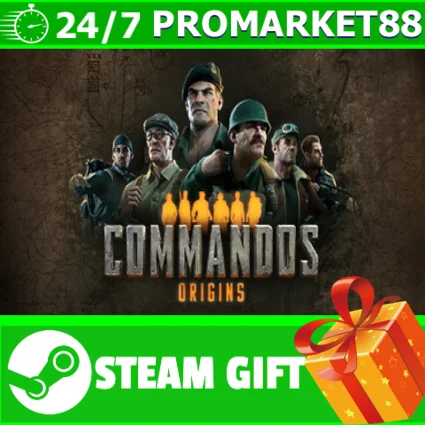 ⭐ ️ВСЕ СТРАНЫ+РОССИЯ ⭐ ️ Commandos: Origins STEAM GIFT