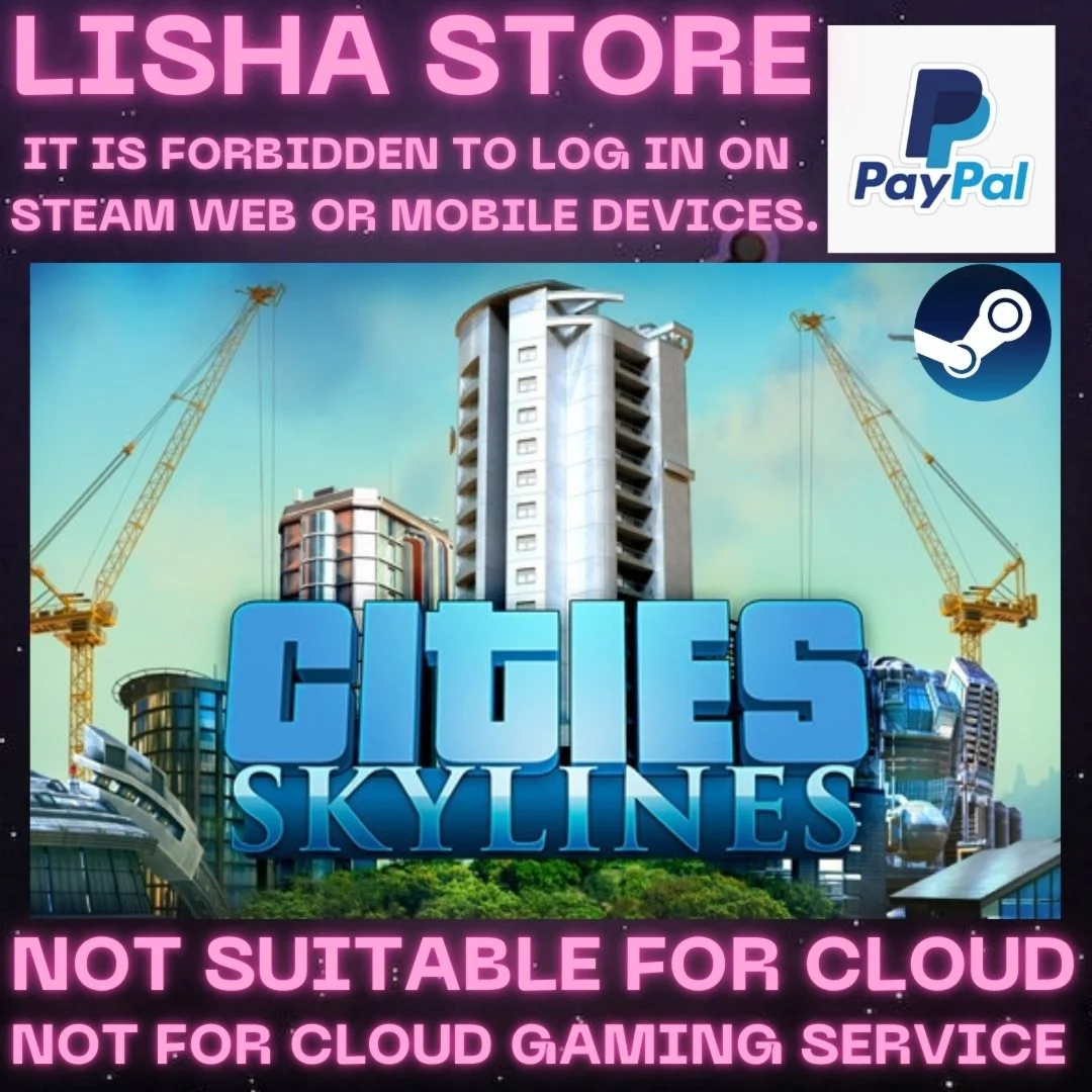 Cities: Skylines Base Game Only Стим На 30 или 90 дней