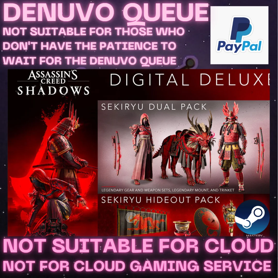 Assassin's Creed Shadows Deluxe+DENUVO На 30 или 90 дне