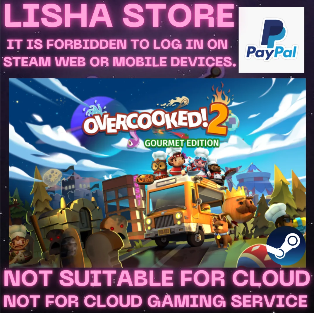 Overcooked! 2 Gourmet Edition+Figment Стим на 90 дней