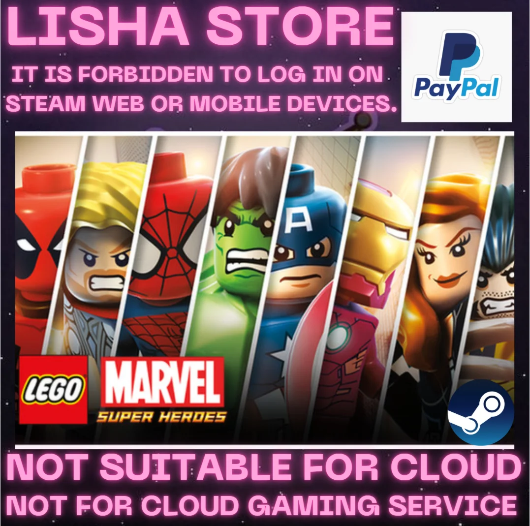 LEGO MARVEL Super Heroes 1 Стим Оффлайн На 30 или 90 дн