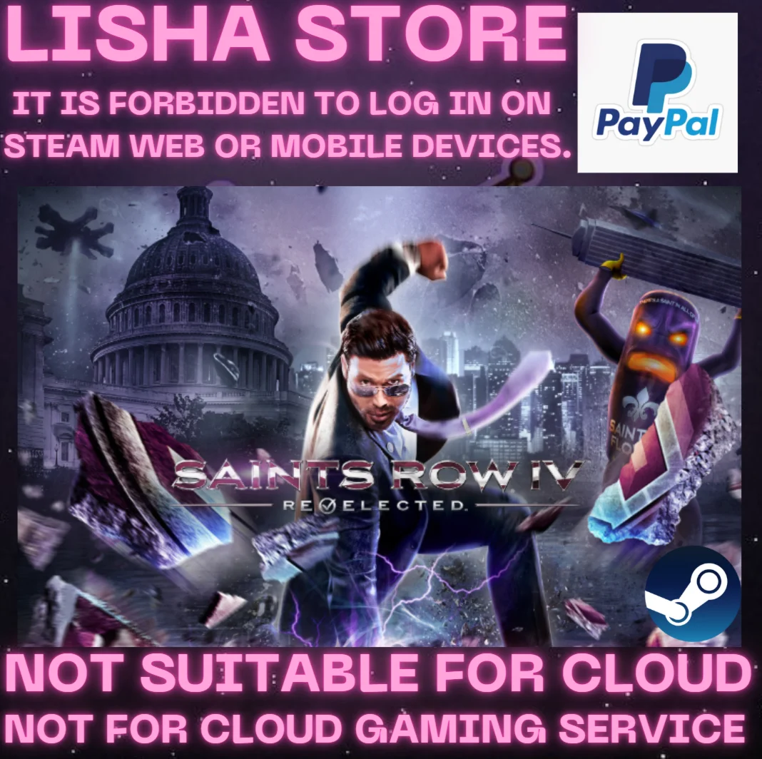 Saints Row IV: Re-Elected Стим Оффлайн на 90 дней