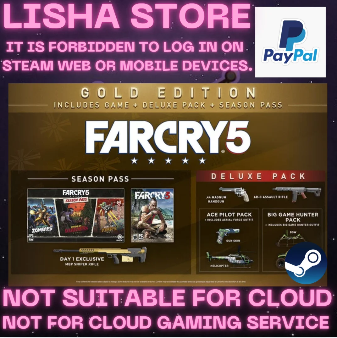 Far Cry 5 Gold Edition Стим Оффлайн На 30 или 90 дней