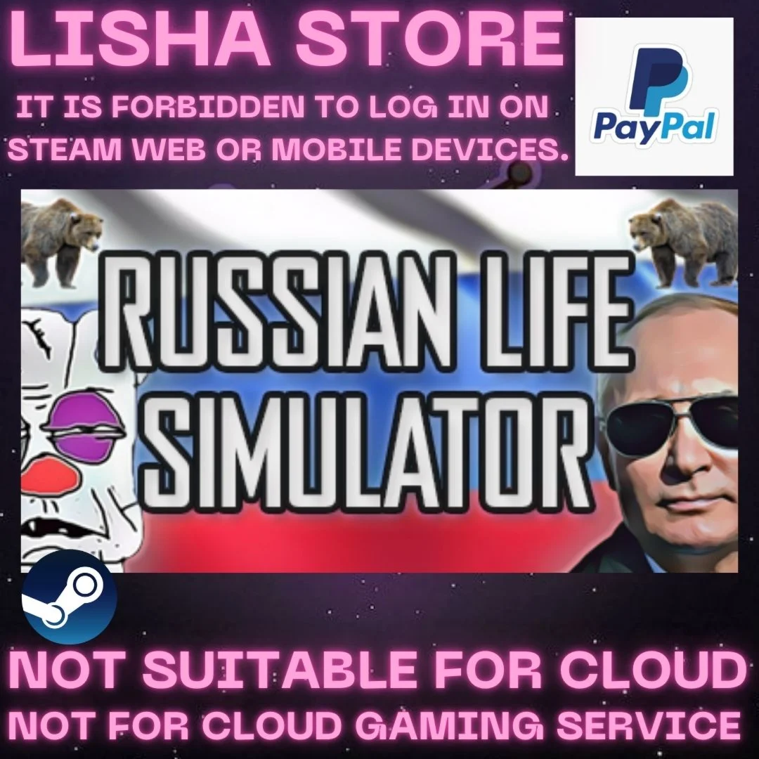 Russian Life Simulator + Enemy Front Стим на 90 дней