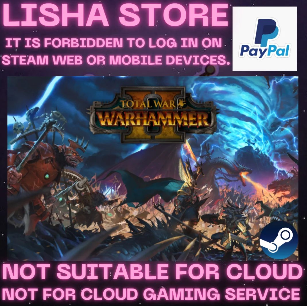 Total War WARHAMMER II Стим Оффлайн на 90 дней