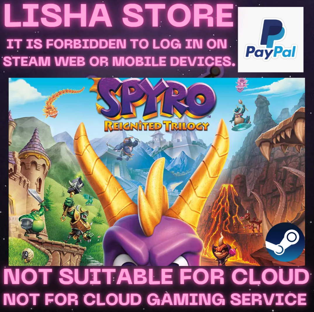 Spyro Reignited Trilogy Стим Оффлайн на 90 дней