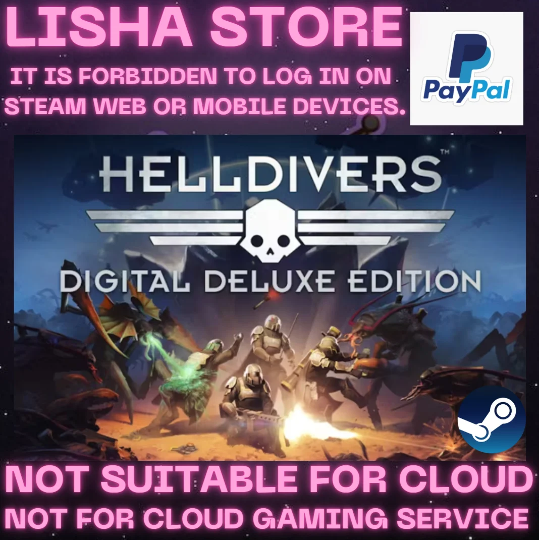 HELLDIVERS Digital Deluxe Ed Стим На 30 или 90 дней