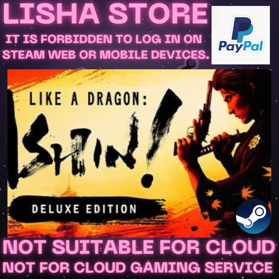 Like a Dragon Ishin! Digital Deluxe Steam For 90 days