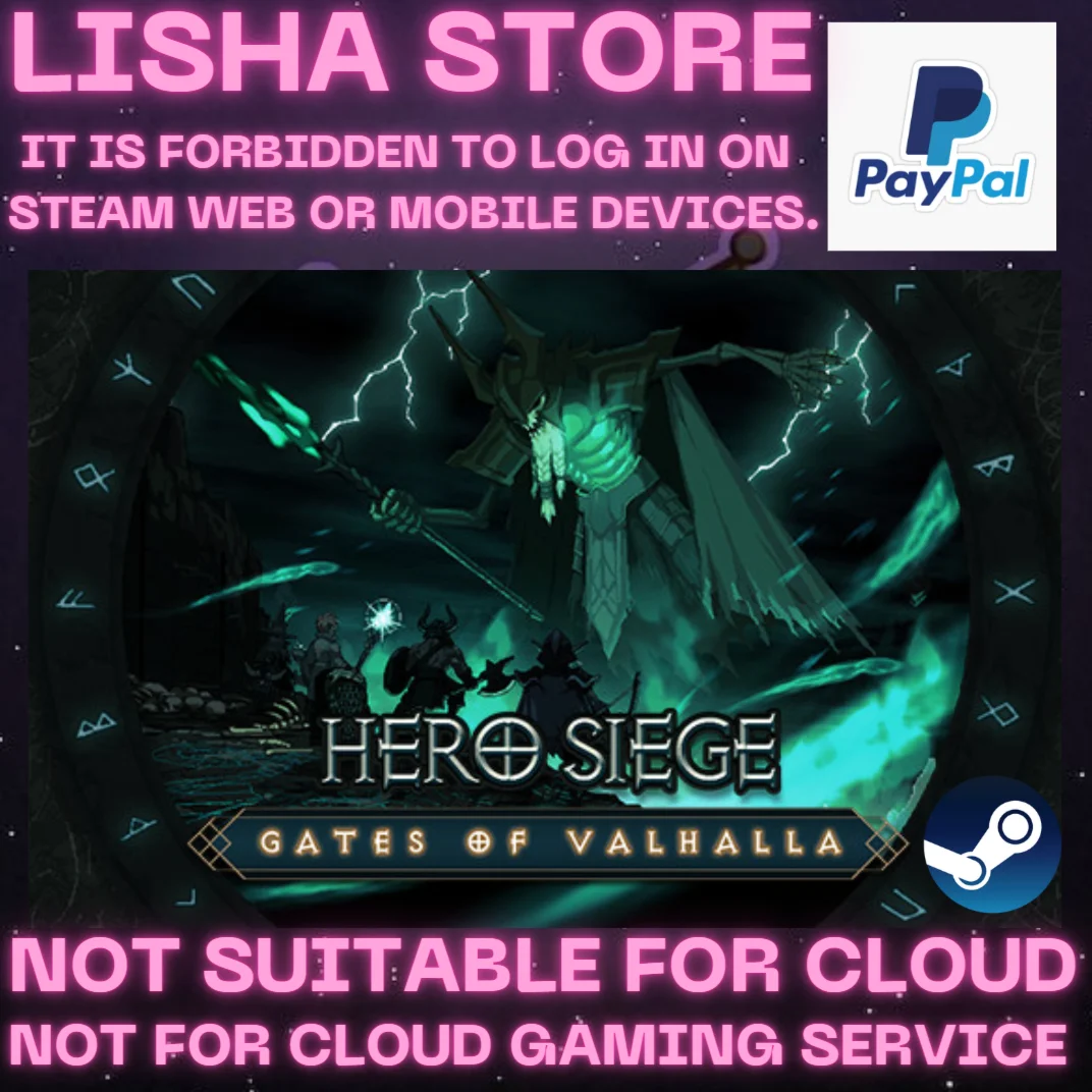 Hero Siege+Gates of Valhalla Стим На 30 или 90 дней