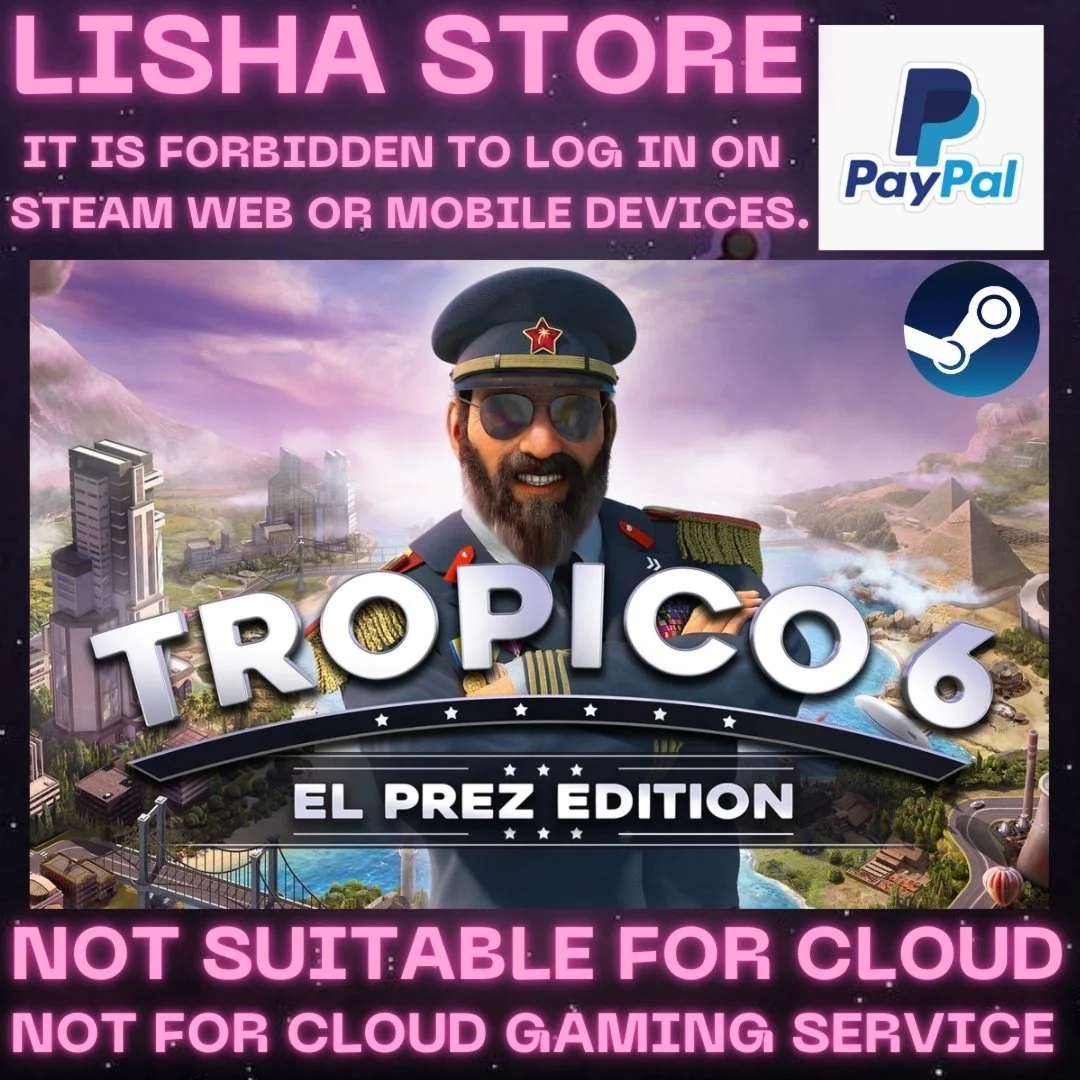 Tropico 6 - El Prez Edition Стим Офф На 30 или 90 дней