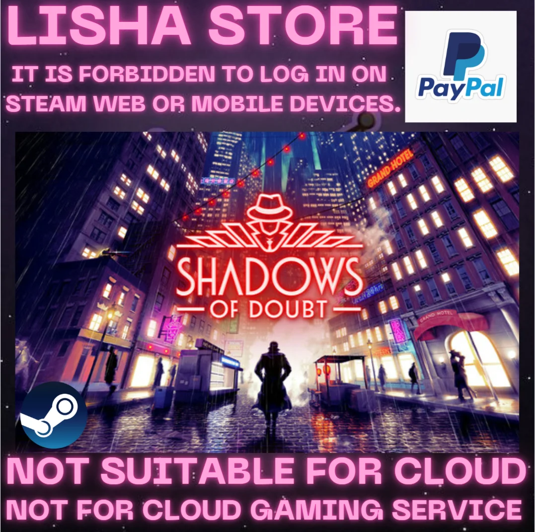 Shadows of Doubt Стим На 30 или 90 дней