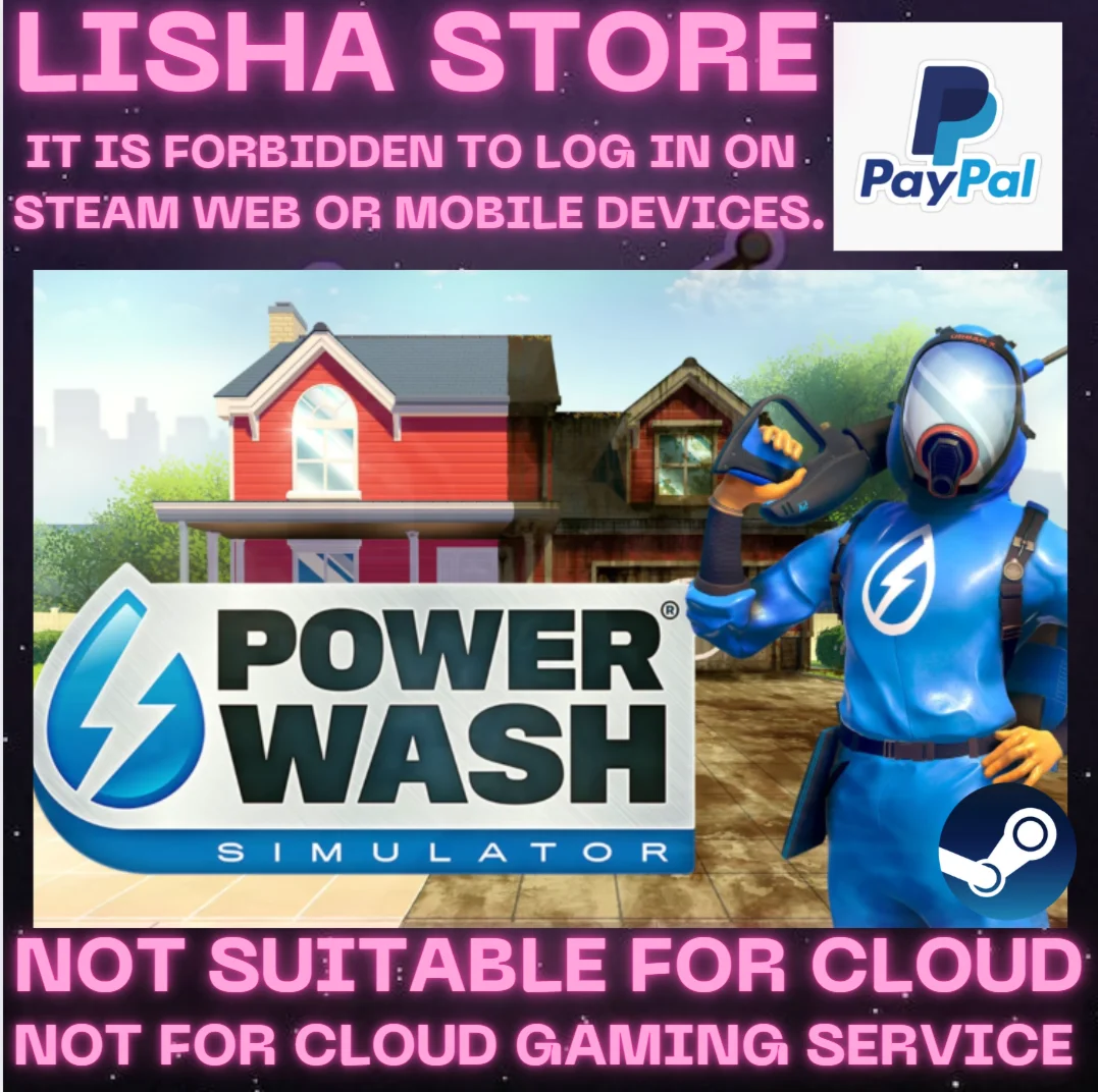 PowerWash Simulator Стим Оффлайн На 30 или 90 дней
